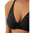 thumbnail image 4 of Bali Breathe Cotton Modal Wireless T-Shirt Bra Black L, 4 of 5