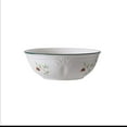 thumbnail image 4 of Pfaltzgraff Winterberry 5.8 in Soup Cereal Bowl Set of 4, White with Green and Red Accents, 4 of 6