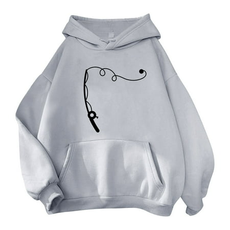 

TAIAOJING Mommy and Me Matching Outfits Women s Long Sleeve Everyday Print Sweatshirt Long Sweatshirt Hooded Drawstring Sweatshirt Print