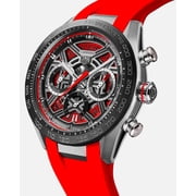 Tag Heuer Carrera Chronograph Extreme Sport Automatic Skeleton Dial Titanium Orange Rubber Strap Men's Watch CBU2082.FT6275
