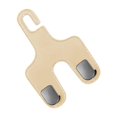 thumbnail image 1 of Ganchos para reposacabezas del asiento trasero del coche accesorios interiores para paraguas de bolso Beige, 1 of 8