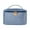 Blue, variant on Retro Velvet Make up Box Star Embroidery Cosmetic Storage Case Travel Organizer