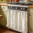 thumbnail image 3 of Clearance! Zguuel Handmade Oven Curtain Skirt, Farmhouse Stove Cover for Kitchen, 3 of 4