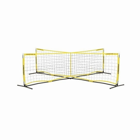 Galvanized Steel Crossnet Soccer