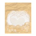 thumbnail image 1 of 60Pcs/2Set Card Paper Translucent Lace Edge Bright-colored Leaf Plants Circle Paper Craft for Girls, 1 of 10