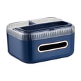 thumbnail image 1 of Organizador de caja de pañuelos Kdkad con almacenamiento, soporte para servilletas y control remoto, organizador decorativo para pañuelos, bolígrafos y control remoto para el hogar, la oficina, el, 1 of 6