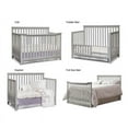 thumbnail image 3 of Sorelle Furniture  Palisades Convertible Crib, Changing Table, Pull Out Hamper & 4 Drawer Dresser, Gray - 3 Piece, 3 of 5