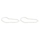 thumbnail image 3 of Sonducket Elegante collar de perlas con detalle de cuentas para mujer, joyería de estilo vintage, regalo para mujer, blanco, 45cm blanco 45cm 2Conjunto, 3 of 6