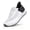 White, variant on SKIUHS Men's Lace-Up Breathable Microfiber Leather Golf Shoes - Non-Slip Rubber Sole for Golf Course Traction & Comfort