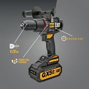 Caterpillar Cat® DX13 18V 1 FOR ALL ½” Cordless Hammer Drill with Brushless Motor and Graphene Battery
