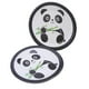 thumbnail image 1 of KAKOWELY 40 platos desechables con adorables estampados de panda, bandejas de papel, suministros para fiestas, festivales, aniversarios y cumpleaños., 1 of 5
