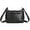 B - Black, variant on Gustave Women's PU Leather Crossbody Bag Small Shoulder Handbag Cloud Shaped Ruched Stylish Top Handle Clutch Purse with Adjustable Strap - Black