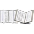 thumbnail image 2 of DURABLE Desk Reference System With Display Sleeves - 10 Panels - 2 Sheet[s]/panel - Letter Size - 60 Degree Viewing Angle - Polypropylene, Metal - 6 / Each - Gray, 2 of 7