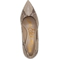 thumbnail image 4 of Sam Edelman Women's Hazel Sesame Snake Pump 8M, 4 of 6