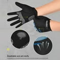 thumbnail image 6 of Nsxcdh Cycling Gloves Full Finger Palm Padded Anti Slip Breathable Adjustable Strap For Outdoor Sports,gloves,cycling gloves,bike gloves,workout gloves Gifts for Women and Men, 6 of 9