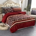 thumbnail image 2 of JML 3 Piece Cal King Sherpa Fleece Bed Blanket,Winter Warm Heavy Blanket,87"x95",7.5lb, 2 of 6