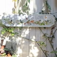 thumbnail image 6 of Vintage Welcome to My Home Sign, Embossed Welcome Sign Wall Decor, Vintage Farmhouse Outdoor Wall Art Sign for Garden & Entryway & Wedding,32x8 Inch, 6 of 6