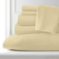 thumbnail image 2 of Hotel Collection Rayon derived from Bamboo Bed Sheet Set - 6 Piece, King, Beige, 2 of 6