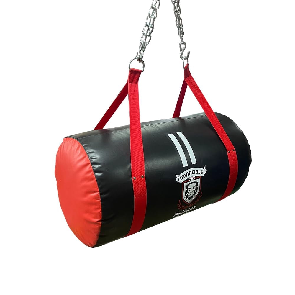 Ultimate 60 lb Uppercut Bag for Boxing, MMA & Muay Thai – ToughTek Synthetic Leather, Heavy-Duty Punching Bag for Clinch, Knee Strikes, Ground & Pound, Full-Body Conditioning