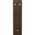 thumbnail image 5 of Ekena Millwork 2"W x 8"D x 8"H Legacy Steel Bracket, Hammered Brown, 5 of 13