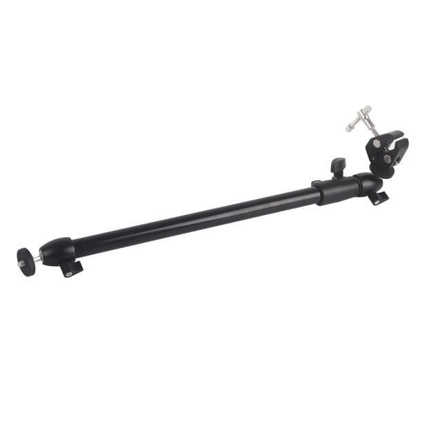 Trípode de aleación de aluminio plegable para cámara de fotografía y vídeo con soporte deslizante y abrazadera.