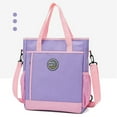 thumbnail image 1 of Bolsa reutilizable | Bolso mensajero de tela multiusos con cremallera superior | Bolsillo externo con cremallera | Bolsillos laterales de malla | Porte de hombro y bandolera | 13x11,41x4,33 in | 1, 1 of 7