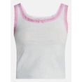 thumbnail image 5 of No Boundaries Sleep Lace Tank Top, Women's XXS-3X, 5 of 5