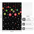 thumbnail image 2 of 2 Pcs Funny Kitchen Towels,Black Christmas Ornament Pattern Microfiber Dish Towels,Kitchen Tea Towels,Kitchen Towel Set (18" X 26"), 2 of 7