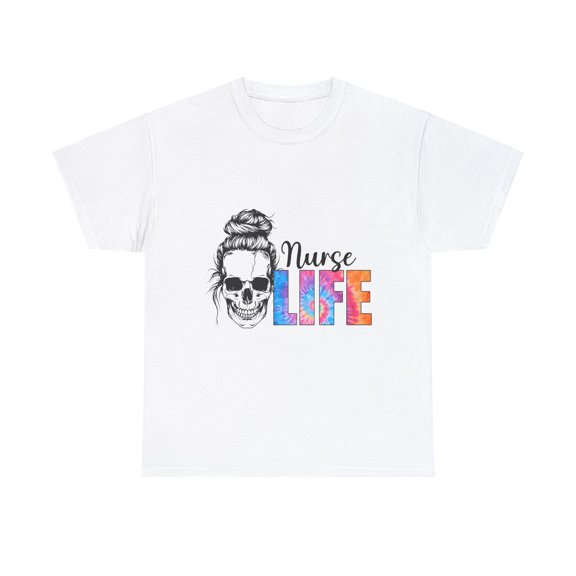 Nurse Life Tie Dye Shirt, RN LPN Fun T-shirts, Nurse Shirt ID-0315-KSKO