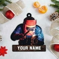 thumbnail image 3 of Personalized Welder Ornaments Custom Name Welder Christmas Ornament Custom Welder Gifts Welder Ornaments for Christmas Tree Welder Christmas Ornament (WD 10) - 3121, 3 of 8