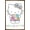 Bronze Framed Version, variant on Hello Kitty: 20 Starshine - Heart Wall Poster with Push Pins, 22.375" x 34"