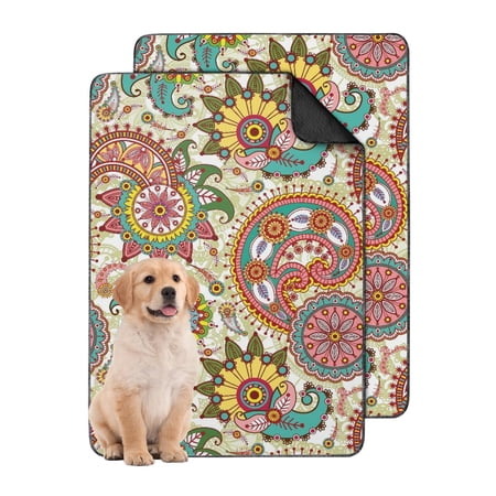 Super Absorbent Washable Puppy Pads 24x36 Reusable Dog Potty Pads with Non-Slip Backing Leak-Proof for Crate Liners and Floor Protection Mats