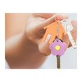 thumbnail image 4 of 5pcs Flower Key Covers Silicone Key Caps House Key Cover Caps Key Protector Caps, 4 of 5
