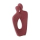 thumbnail image 2 of Estatua de cerámica para parejas amantes, escultura, decoración sencilla, elegante adorno en miniatura. 7cmx14cm, 2 of 8