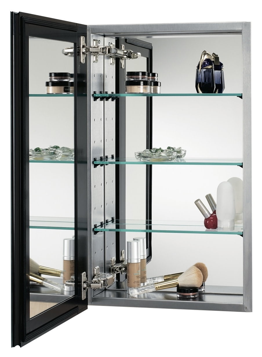 Alno Mc4555 Reflections 15" X 35" Single Door Recessed Frameless Mirror