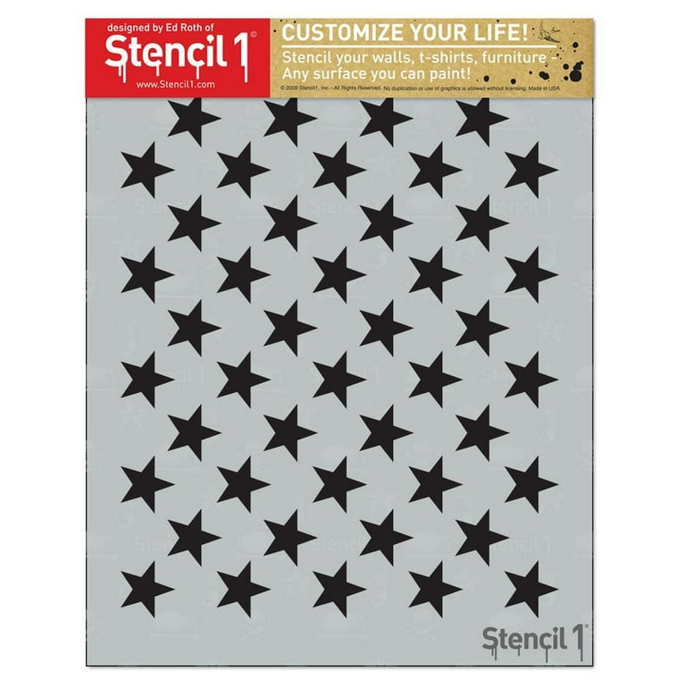 Stencil1 Chandelier - Stencil 8.5 x 11