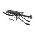 thumbnail image 1 of jinwen Bike Luggage Cargo Rack Accessories Universal Fit with Secure Taillights With Rear Fender, 1 of 9