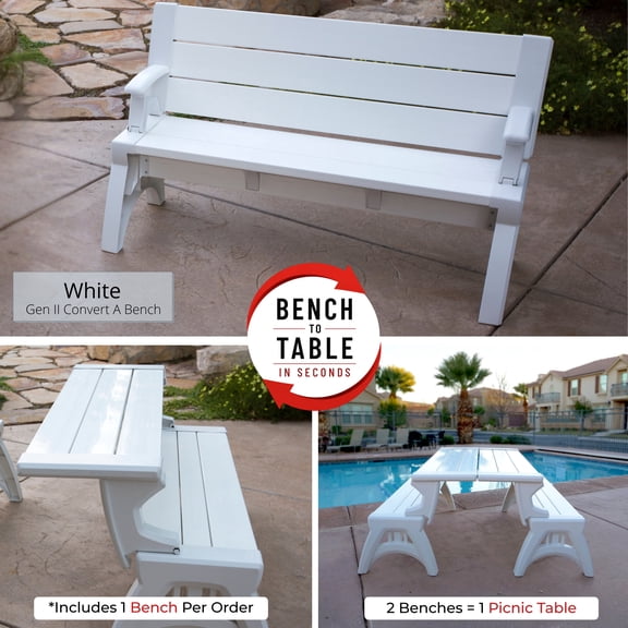Indoor / Outdoor Convert a Bench Driftwood Generation II