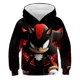 thumbnail image 2 of Ropa para niños, sudadera con capucha de Sonic a la moda para niños, niñas y niños, sudaderas con estampado de anime de manga larga de otoño, camisetas geniales, 2 of 5