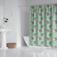 thumbnail image 2 of Cute Hedgehog Pattern Shower Curtain 72"x72" ,Bathroom Decorative Shower Curtains Set with 12 Hooks,Modern Waterproof Washable Shower Curtain, 2 of 6
