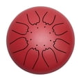thumbnail image 1 of Pyaiiner Tambour en Acier Ton sur Ton 6 Pouces 8 Tons, Design Instrument de Percussion, Pièce Décorative Parfaite pour Méditation et Thérapie Musicale, 1 of 6