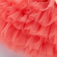 thumbnail image 5 of CHEEREAM Baby Girls Rainbow Flower Tulle Princess Skirt Toddler Bow Front Tutu Girls Clothes Size 0-24Months, 5 of 6