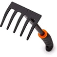 thumbnail image 3 of Rastrillo de jardín ZHAOCHENG de lujo 9 cm ancho acero al carbono lacado en negro mango ergonómico, 3 of 5