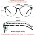 thumbnail image 4 of LifeArt Blue Light Blocking Bifocal Computer Reading Glasses with Transparent Lens for Women/Men, 4 of 10