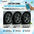 thumbnail image 3 of Nanoskin SPEEDY SHINE Exterior Tire & Trim Gel 55 Gallons - Restores and Conditions Faded Tires, Trim, Bumpers and Rubber for Car Detailing | Safe for Cars, Trucks, SUVs, Motorcycles, RVs & More, 3 of 7
