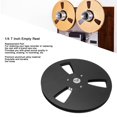 thumbnail image 4 of 1/4 7 Inch Empty Tape Reel, 3 Holes Universal Open Reel Sound Tape Empty Reel, Aluminum Take Up Reel to Reel for Nab Replacement Recording Opening Machine Part, 4 of 8