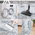 thumbnail image 4 of Ivalue Kitchen Rugs Sets 3 Piece Modern Kitchen Rugs and Mats Non Skid Washable Runners Floor Mat for Kitchen Laundry Room Hallway, Gray, 4 of 8