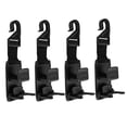 thumbnail image 5 of Jinsinto 4Pcs Car Loading Multifunction Backrest Hook Back Seat Sedan Hook Car Seat Hook Black 4pcs, 5 of 5