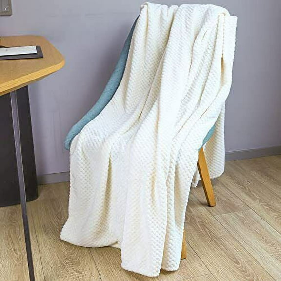 Fleece Throw Blanket for Couch Bed Super Soft Fuzzy Cozy Lightweight Throw Bl...