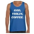 thumbnail image 1 of Awkward Styles God Violin Coffee Tank Top Shirt for Men Christian Mens Tanks Violin Clothes for Men Religious Tanks Christian Birthday Gifts God Shirts Coffee Clothing God Violin Coffee Mens Shirt, 1 of 4